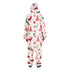 Snuggs Blanket Onesie White Christmas Deer